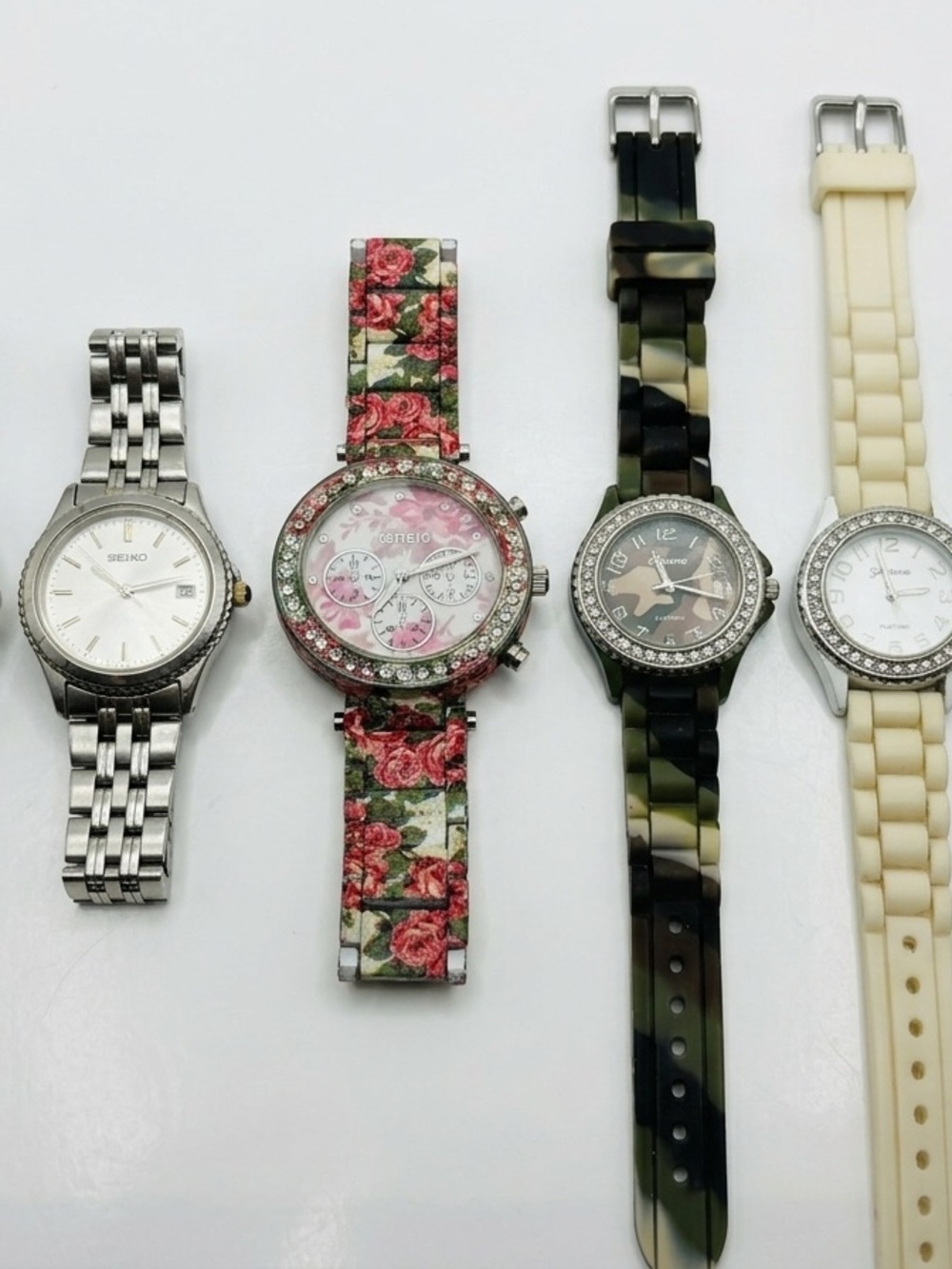 Floral Pink Women's Fashion Watch - Unbranded